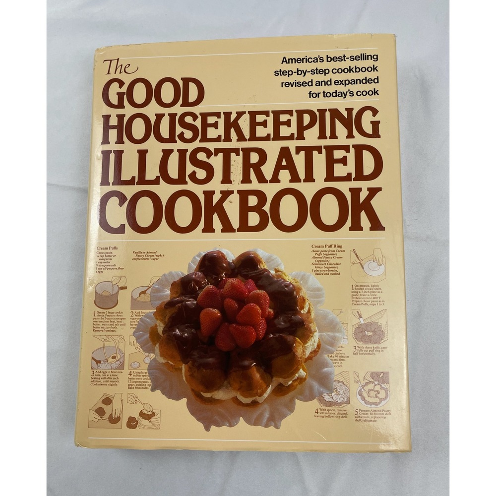 The Good Housekeeping Illustrated Cookbook Revised Expanded Hardcover 068808074X